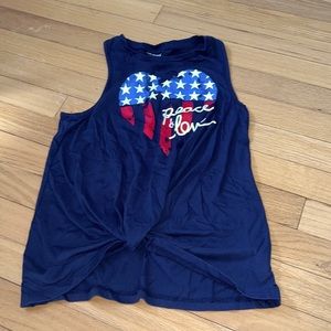 juniors small tank top